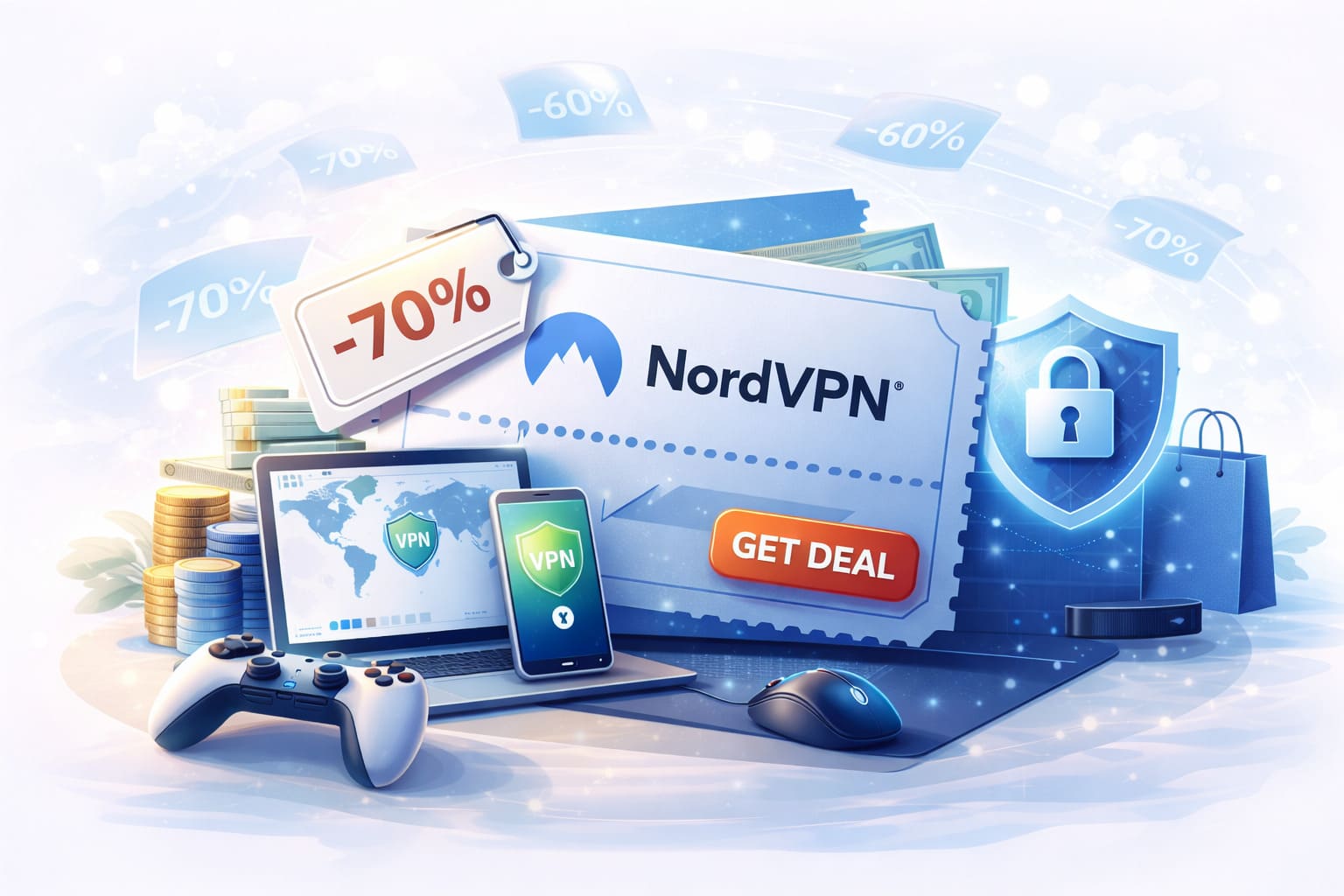 NordVPN coupon, discount deal, secure vpn offer