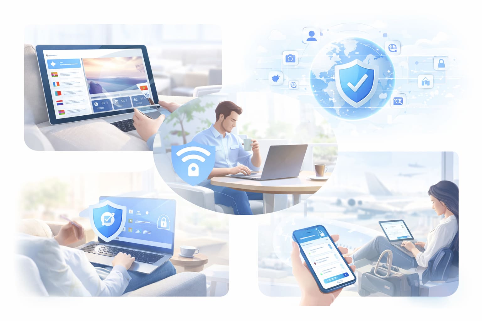 vpn use cases daily life streaming remote work public wifi security