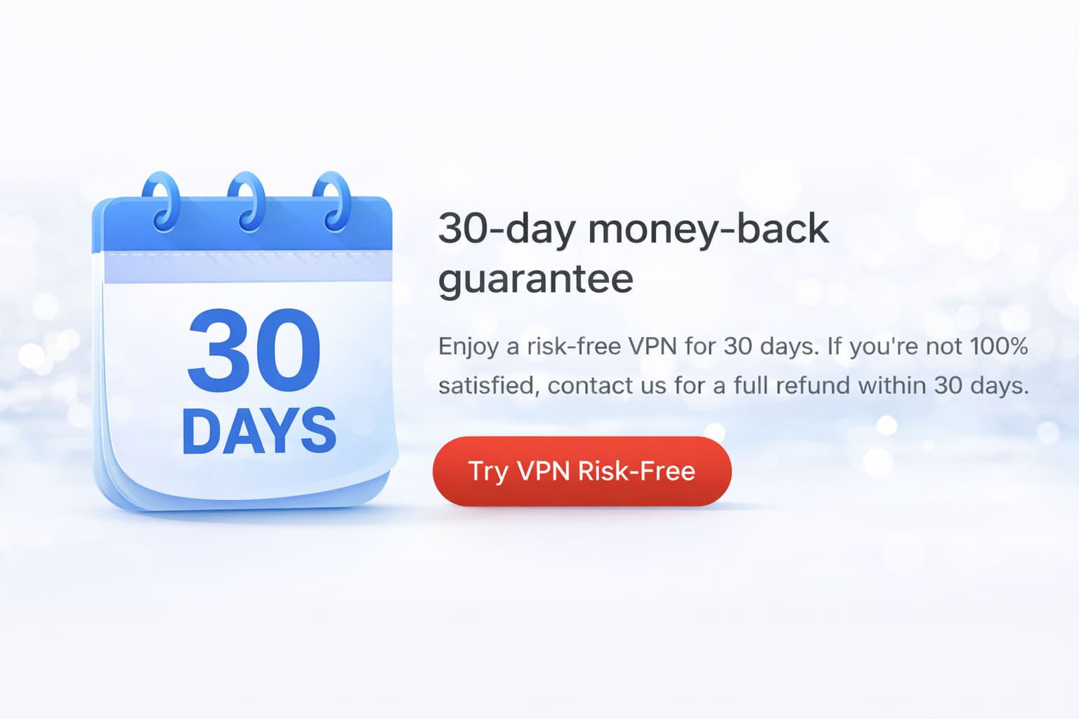 vpn 30 day money back guarantee secure risk free subscription