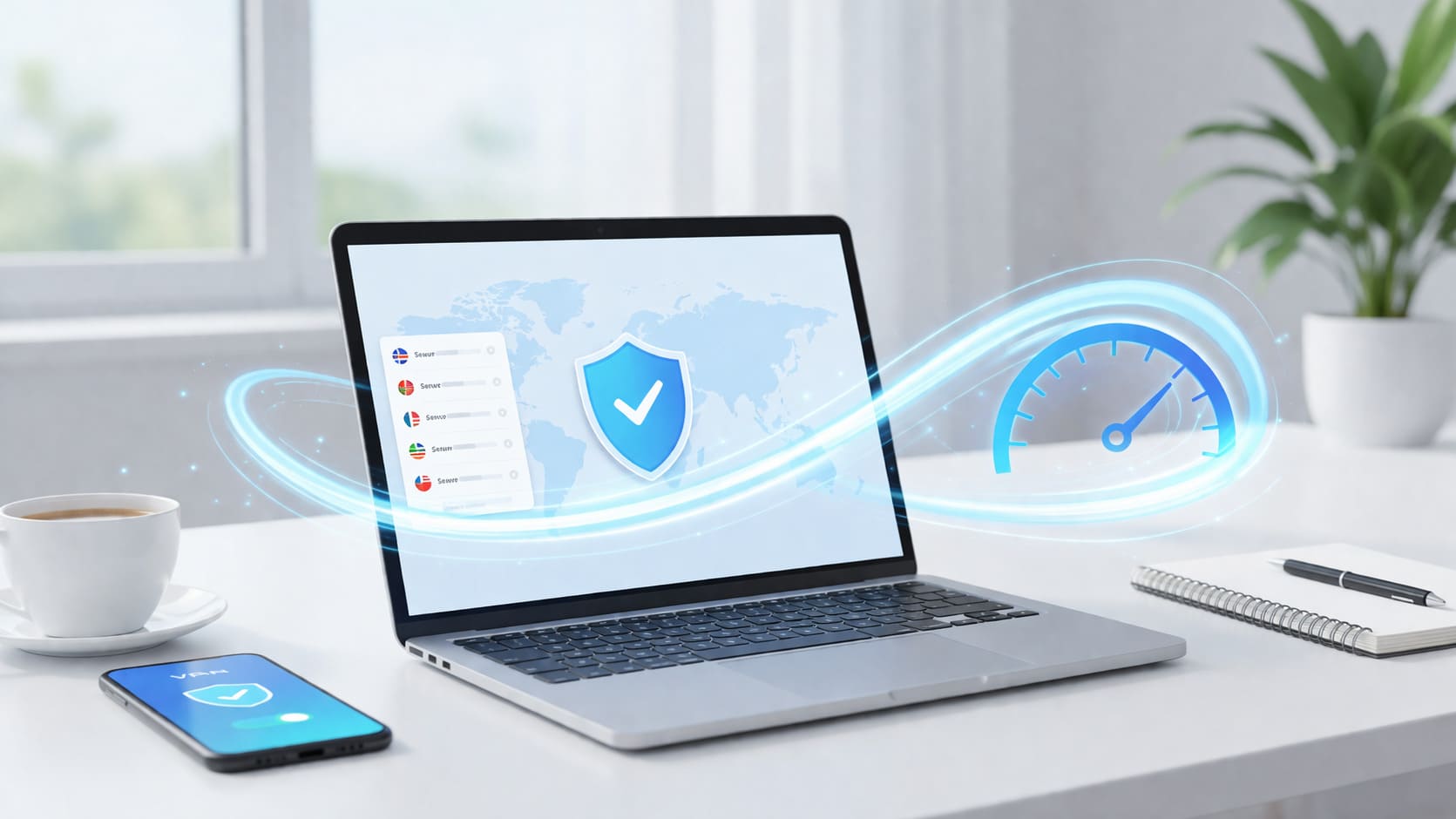 fast vpn speed streaming and browsing performance